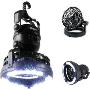 Portable LED Camping Lantern with Ceiling Fan - Hurricane Emergency